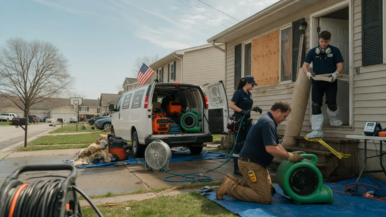 Water Damage Restoration in Buckingham, IL near me